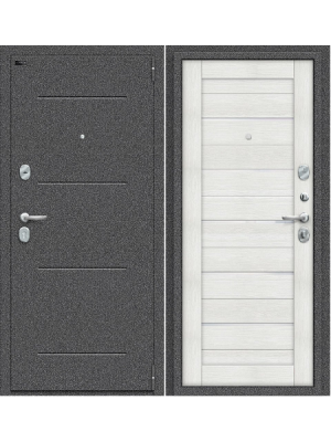 Дверь Porta S 104.П22 Антик Серебро/Bianco Veralinga